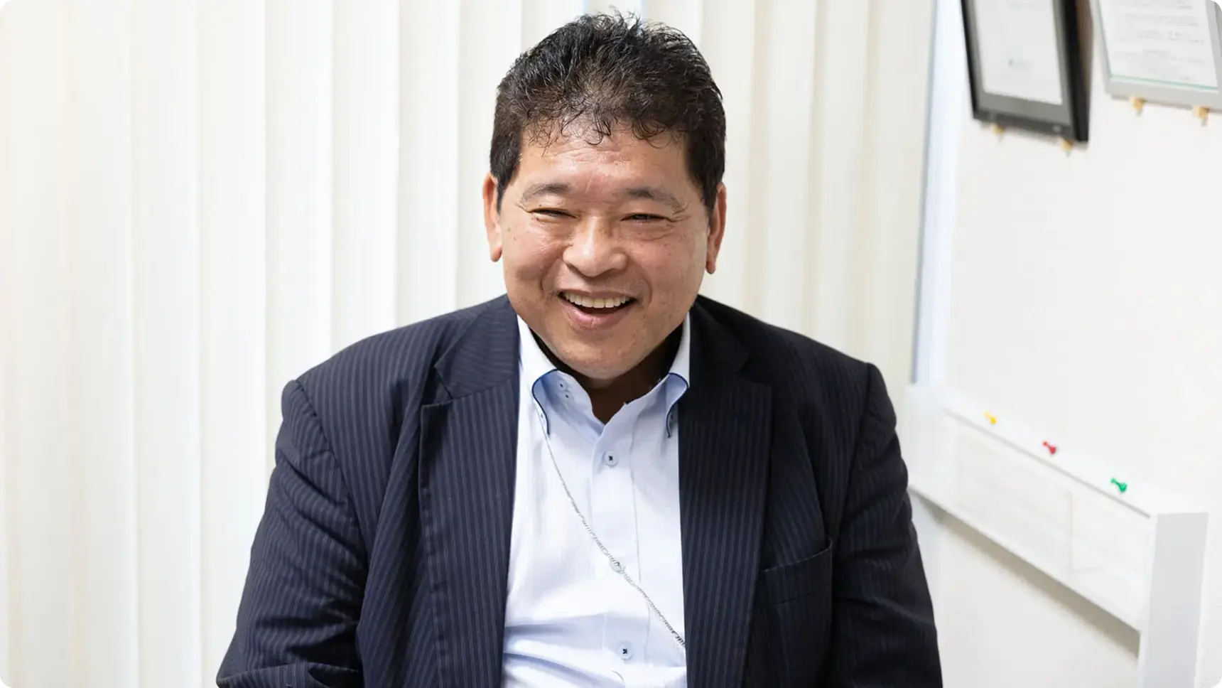 社員も組織の活性化が図られることに期待しています。