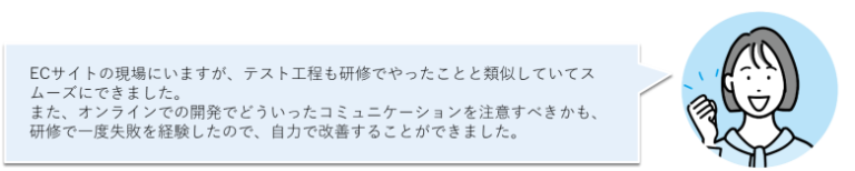 受講生の声　- 卒業生へのインタビュー
