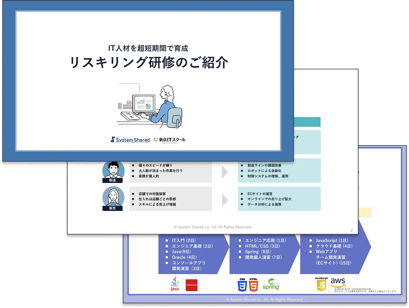 ほかにも課題や目的に応じた研修を多数ご用意 まずは資料ダウンロード