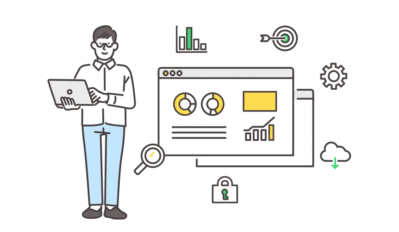 現場で使えるテンプレートとチェックリストをセットで提供