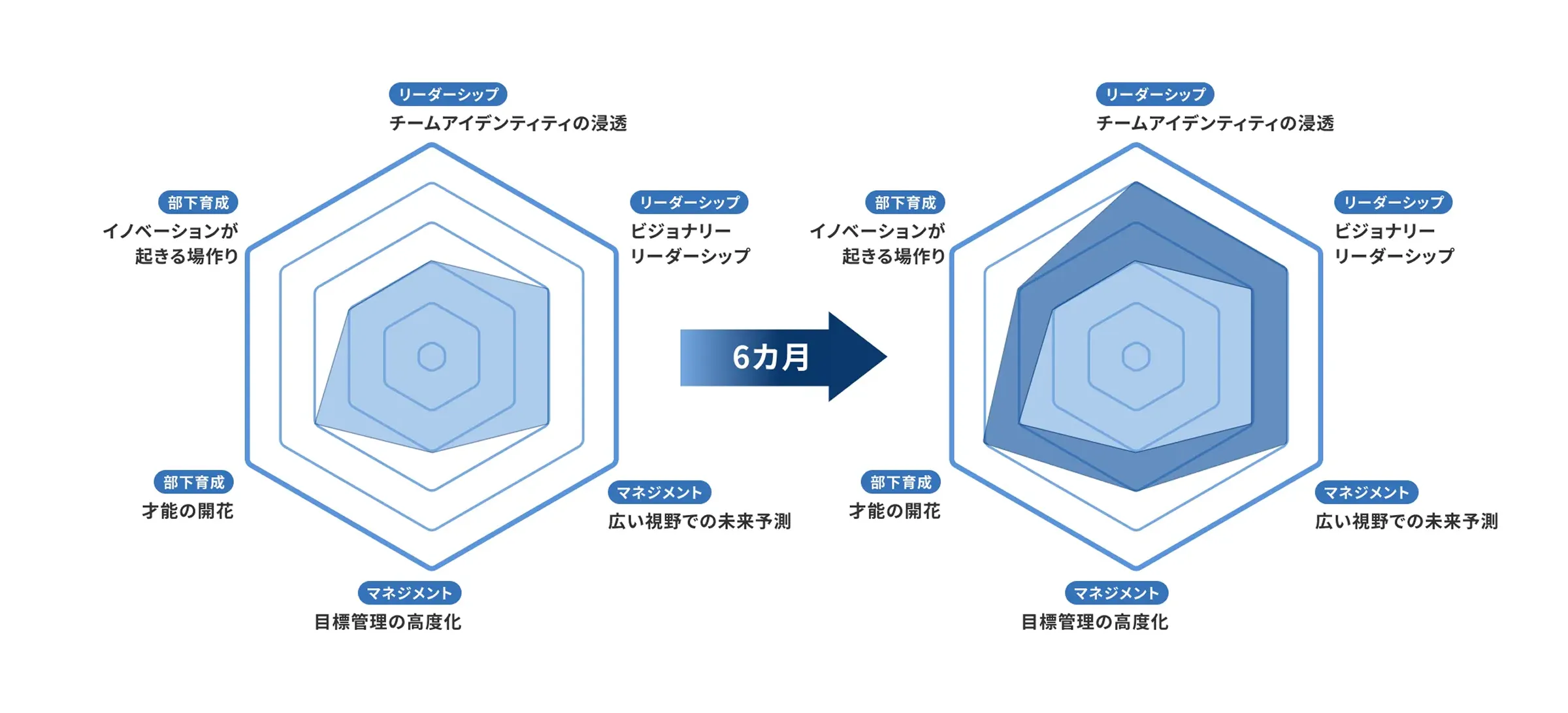 千代鶴式は、効果を見える化しているから研修の費用対効果が判断できます